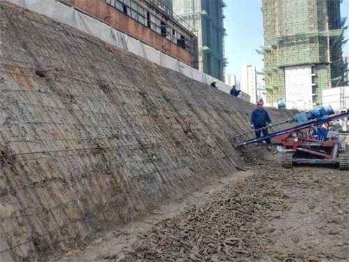 桂东建筑边坡支护